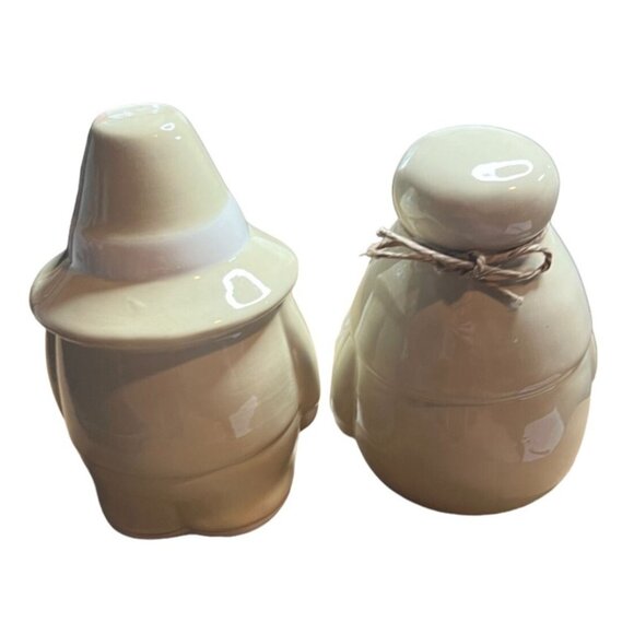 Rae Dunn Happy Harvest Pilgrim Gnome Ceramic Decor Thanksgiving - Picture 3 of 8